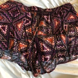 Fun printed shorts!